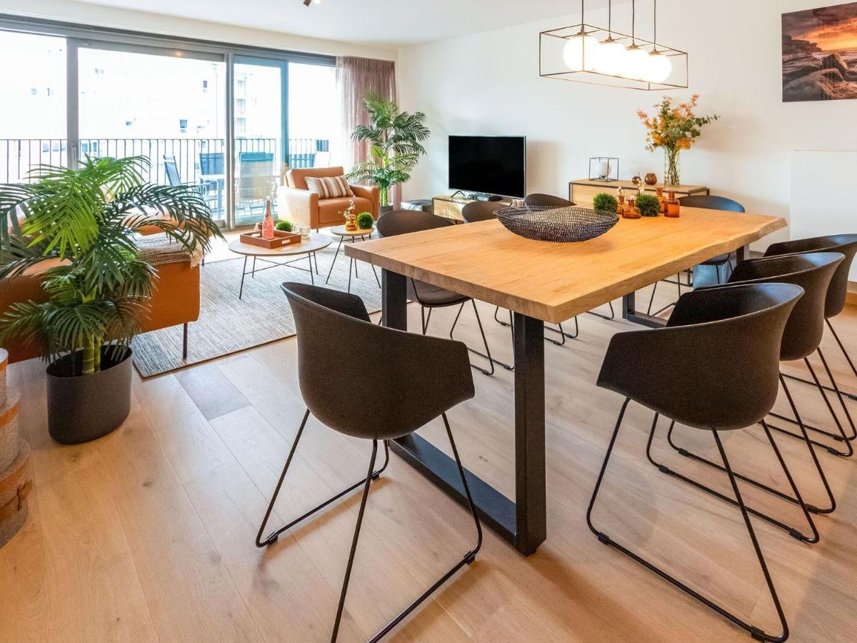 Luxurious Crystal Sea View Apartment With 2 Terraces Oostende Exterior foto