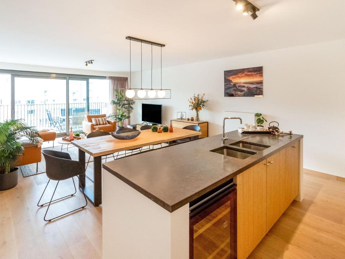 Luxurious Crystal Sea View Apartment With 2 Terraces Oostende Exterior foto